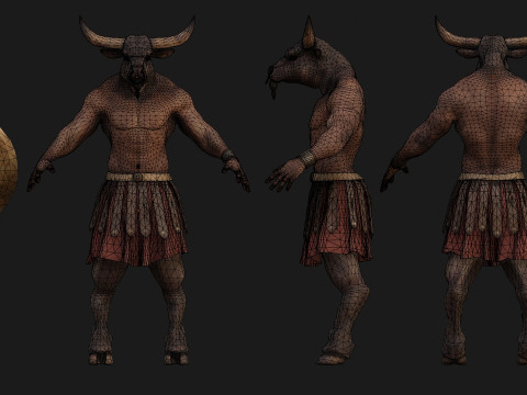 Minotaur Model 3D