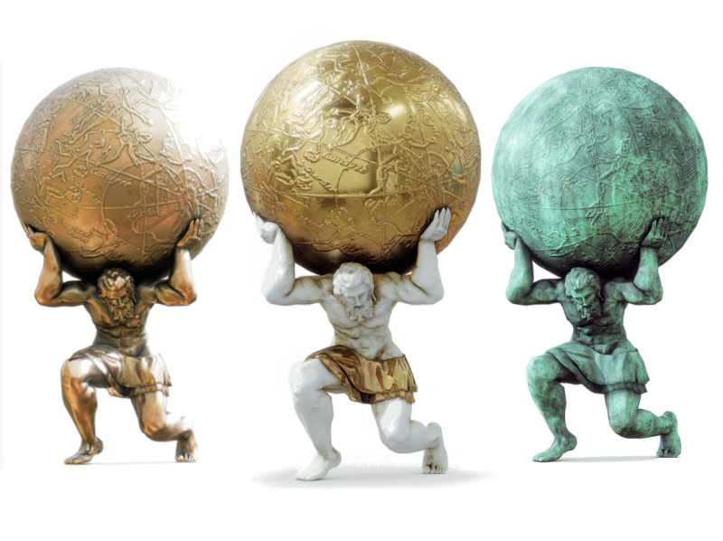 Atlas 3D Model .c4d .max .obj .3ds .fbx .stl .blend 