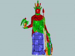 Athena Parthenos Model 3D
