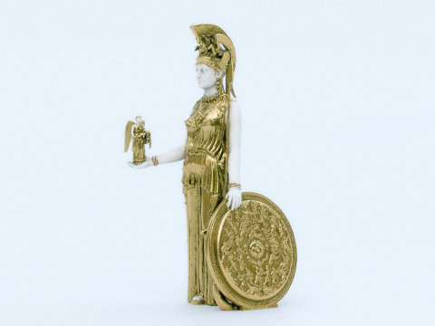 Athena Parthenos Model 3D