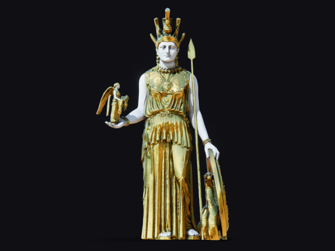 Athena Parthenos 3D Model