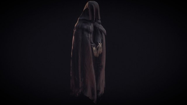 Death 3D Model .c4d .max .obj .3ds .fbx .stl .blend 