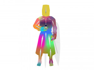 Crusader Knights 3D Model