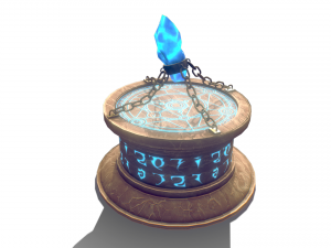 Stylized Altar 3D Модель