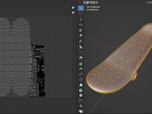 Skateboard 3D-Modell