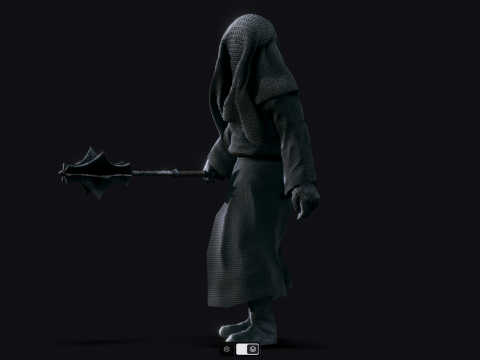 Black Knight Model 3D