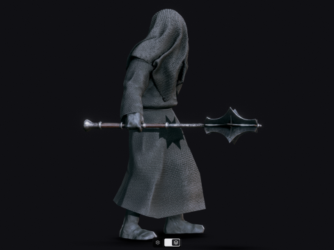 Black Knight Model 3D