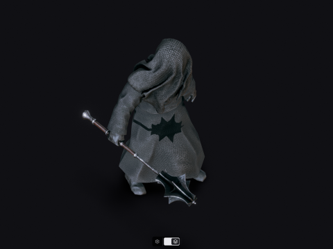 Black Knight Model 3D