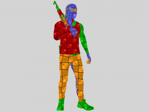 Cartel Sicario 3D-Modell
