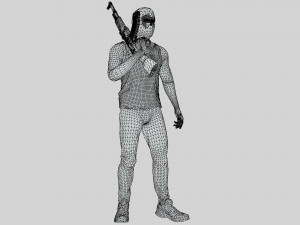 Cartel Sicario 3D-Modell