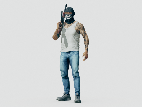 Cartel Sicario 3D-Modell