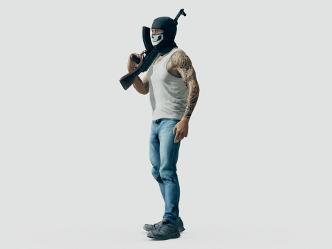 Cartel Sicario 3D-Modell