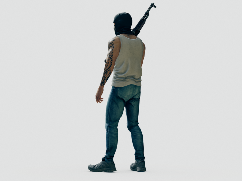 Cartel Sicario 3D-Modell
