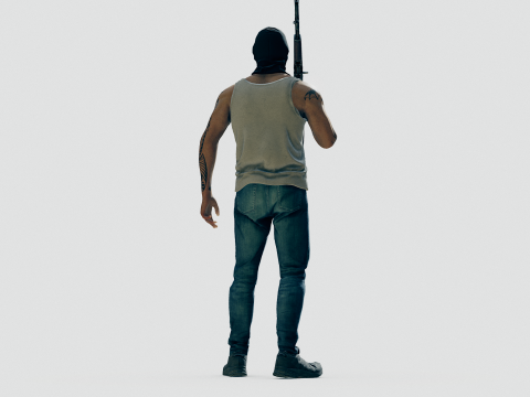 Cartel Sicario 3D-Modell