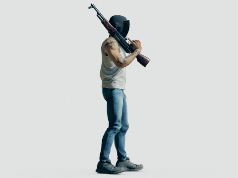 Cartel Sicario 3D-Modell