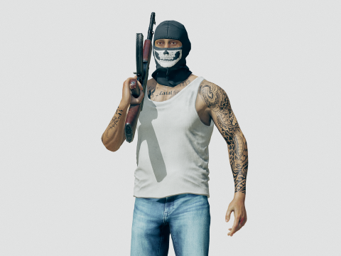 Cartel Sicario 3D-Modell