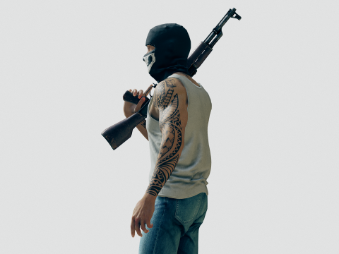 Cartel Sicario 3D-Modell