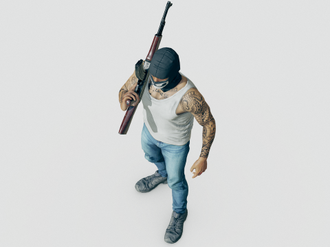 Cartel Sicario 3D-Modell