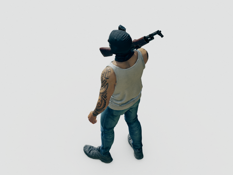 Cartel Sicario 3D-Modell