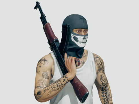Cartel Sicario 3D-Modell