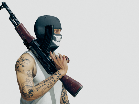 Cartel Sicario 3D-Modell