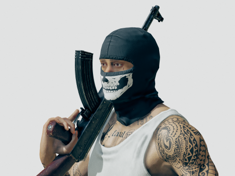 Cartel Sicario 3D-Modell