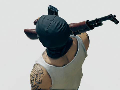 Cartel Sicario 3D-Modell