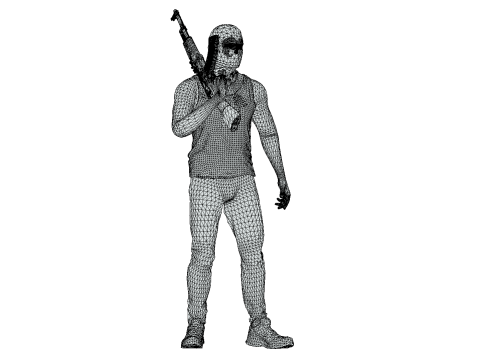 Cartel Sicario 3D-Modell