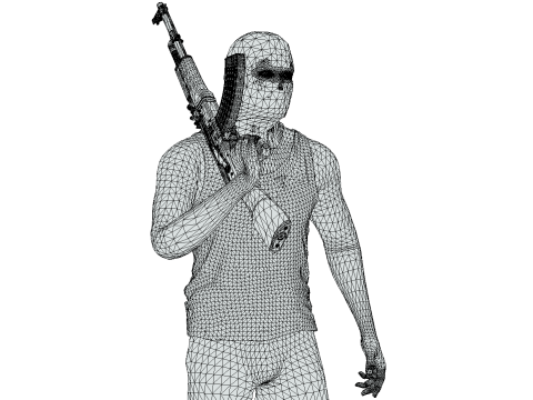 Cartel Sicario 3D-Modell