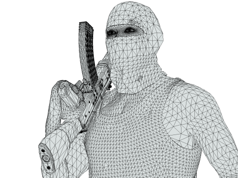Cartel Sicario 3D-Modell