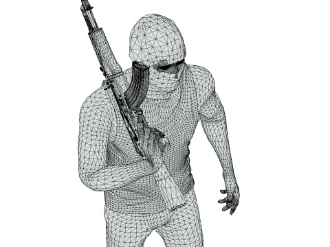 Cartel Sicario 3D-Modell
