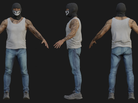Cartel Sicario 3D-Modell