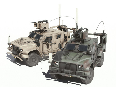 Light Combat Tactical All-Terrain Vehicle 3D Модель