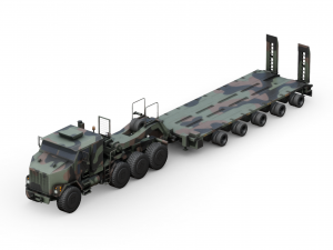 Heavy Equipment Transport 3D Модель