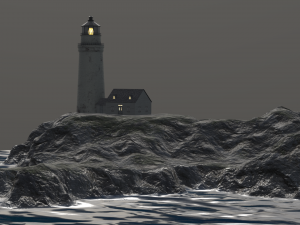 Lighthouse 3D-Modell