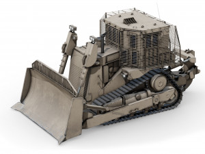 Armoured Bulldozer 3D Модель