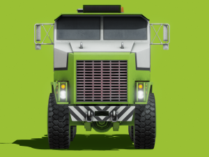 Semi Truck Modèle 3D