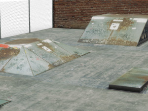 Skatepark 3D मॉडल
