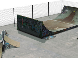 Skatepark 3D मॉडल