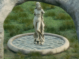 Temple Of Venus 3D-Modell