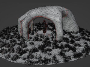 Temple Of Venus 3D-Modell