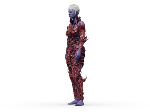 Elf Dark Modello 3D