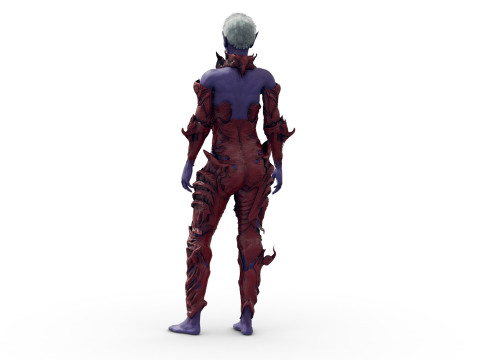Elf Dark Modello 3D
