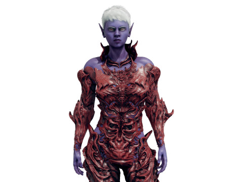 Elf Dark Modello 3D