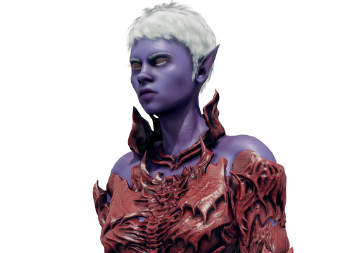 Elf Dark Modello 3D