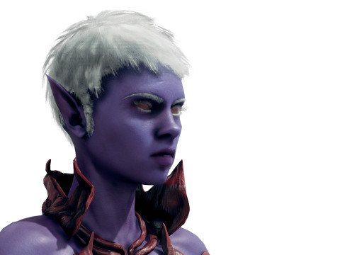Elf Dark Modello 3D