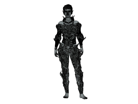 Elf Dark Modello 3D