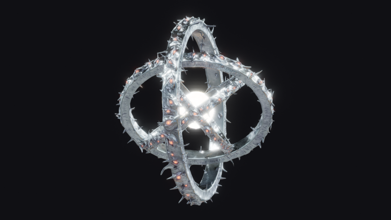 Ophanim 3D Модель .c4d .max .obj .3ds .fbx .stl .blend