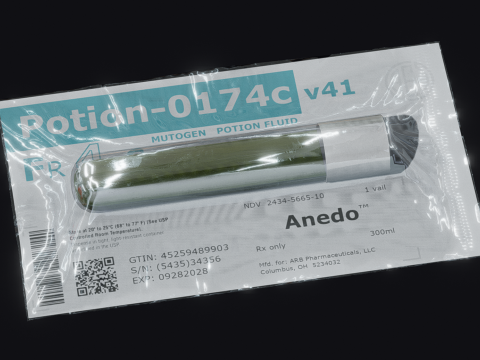 Potion-0174c 3Dモデル