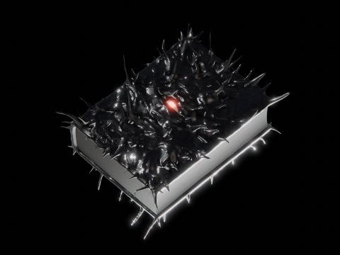 Necronomicon Modelo 3D